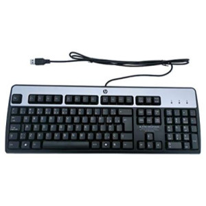 HP USB Wired Keyboard (Renewed)