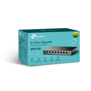TP-Link TL-SG108E 8-Port Gigabit Easy Ethernet Smart Switch